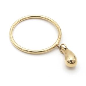Tiffany & Co. Peretti 18K YG Teardrop Ring